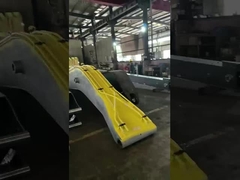 20m 25m Telescopic Dipper Arm with Clamshell Bucket Grapple Clamshell Telescopic Arm แขนที่ใช้ในกล้องโทรทัศน์