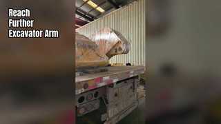 รถขุดแขนยาวพร้อมส่ง