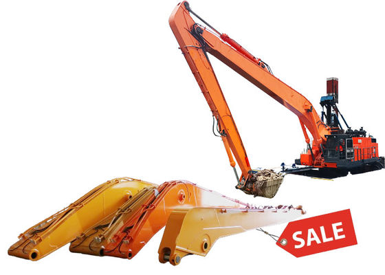 18m Long Reach Excavator Boom อุปกรณ์หนัก แขนยาวสําหรับทําความสะอาดน้ํา