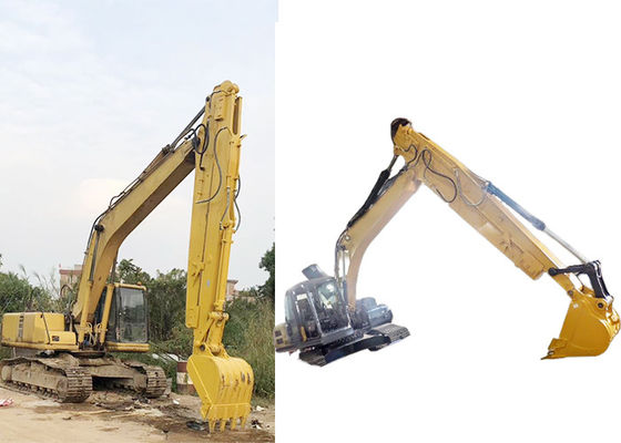 12M 10M Telescopic Digger Sliding Boom Arm, Q355B เครื่องติดตั้งเครื่องขุด