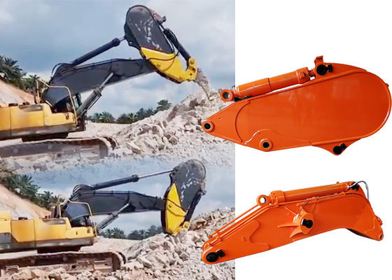 55 ตันสูง แรง Excavator หินแขน Q355B วัสดุ Excavator Ripper Boom