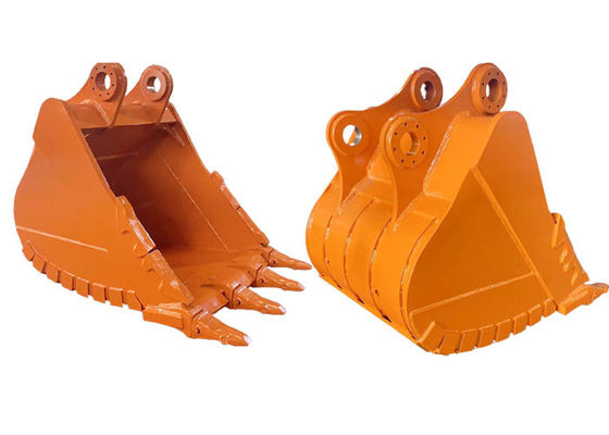 2 Cbm Excavator หินถัง Q355B หินบดถังสําหรับ excavator