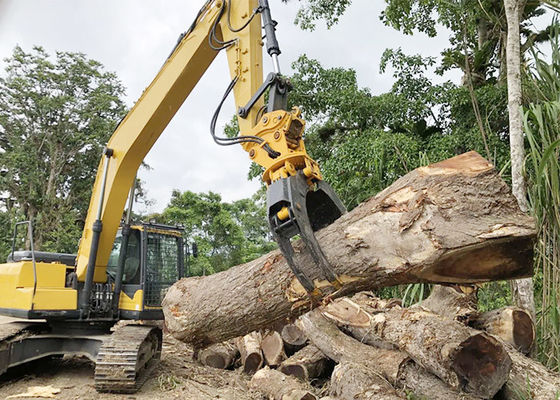 OEM 360 องศาหมุน ไฮดรอลิกจับสําหรับ 4-55tons Excavator