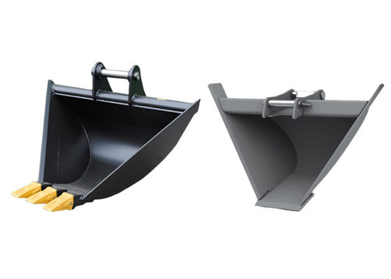 1 ตัน 20 ตัน Excavator V Bucket Trapezoid Bucket รูปทรง V สําหรับ Excavator