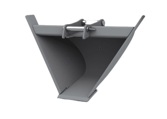 Q355B เครื่องขุด 20 ตัน V Bucket Trapezoidal Bucket รูปทรง V สําหรับ PC210 PC200
