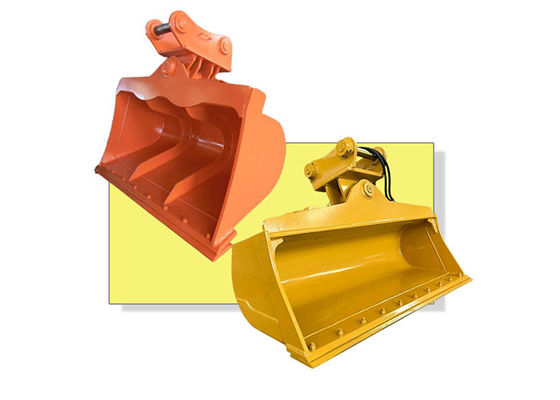 Shaogang Q355B Excavator Tilt Bucket สําหรับการขุดทรายดินทราย