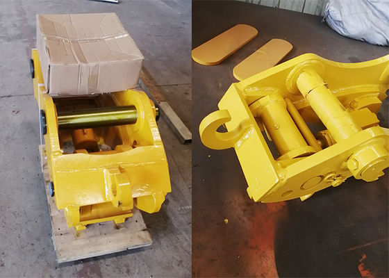 ไฮดรอลิก Quick Hitch Coupler สําหรับ 1-50T Excavator การขุดถล่ม