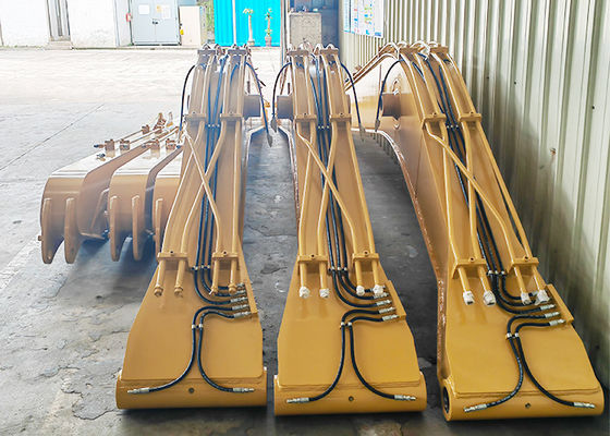 24m Excavator Long Boom For Dredging, Q355B Q690D Excavator Boom Arm เครื่องขุดขุดขุด