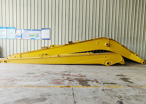 24m Excavator Long Boom For Dredging, Q355B Q690D Excavator Boom Arm เครื่องขุดขุดขุด