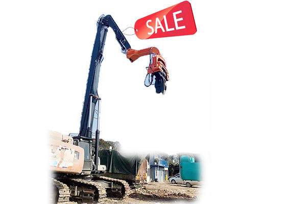 24m Excavator Stack ขับแขนแขนยาวสําหรับเครื่องขุด 65 ตัน