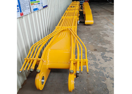 ปรับปรุง 20ton-55ton Excavator Pile Driver Arm 11m 12m