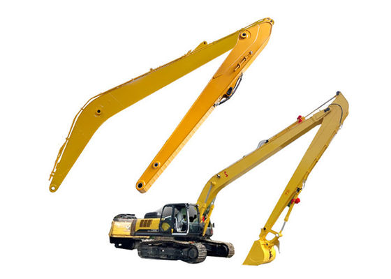 0.4 Cbm Excavator Long Reach Boom กับ Shaogang Q355B กระบอกถัง