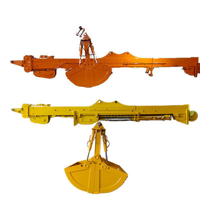 3 ส่วน Excavator Telescopic Boom Dipper Arm ด้วย 0.4cbm ถึง 2.5cbm เบ็คเก็ต