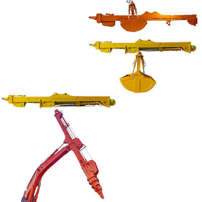 BS900E Digger Telescopic Dipper Arm With Clamshell Bucket มีประสิทธิภาพสูง