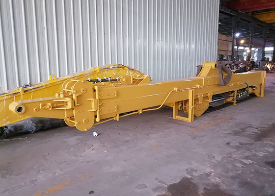 สามส่วน Digger Telescopic Arm BS900E การปั่น Dipper Arm บนเครื่องขุด
