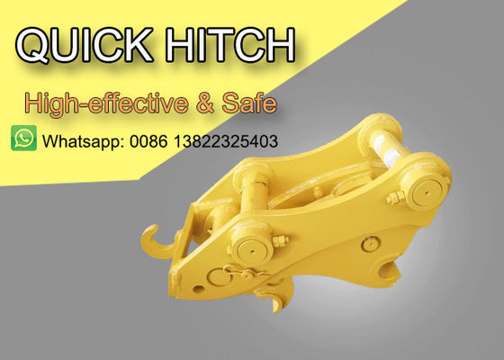 ระบบไฮดรอลิกหมุน excavator quick coupling สําหรับงานก่อสร้าง