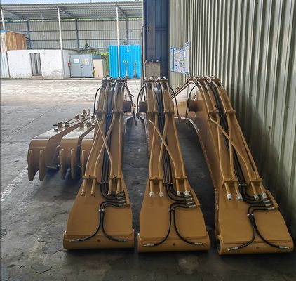 6-35M Excavator Extension Arm Heavy Duty Long Boom สําหรับเครื่องขุดขนาดสูง