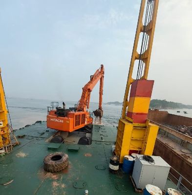 อุปกรณ์หนัก Excavator Long Boom สําหรับ ZX1200 Hitachi High Reach Excavator