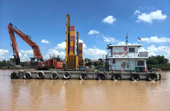 อุปกรณ์หนัก Excavator Long Boom สําหรับ ZX1200 Hitachi High Reach Excavator