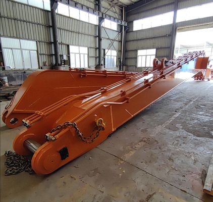 Q690D Excavator Long Reach Boom With Bucket Cylinder สําหรับขนทราย
