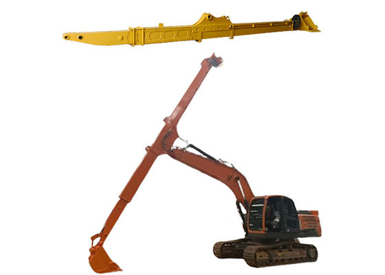 สองส่วน Excavator Telescopic Boom Arm กับถังมาตรฐานหรือ Clamshell