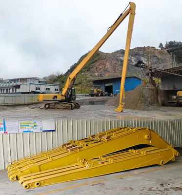 อุปกรณ์ขุดสีที่กําหนดเอง Long Reach Boom 24m สําหรับการขุดหรือขุดทราย