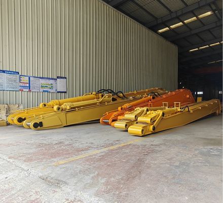 การก่อสร้าง ขุดลึกแขนยาวสําหรับการทําลาย Excavator ความกว้างสูง
