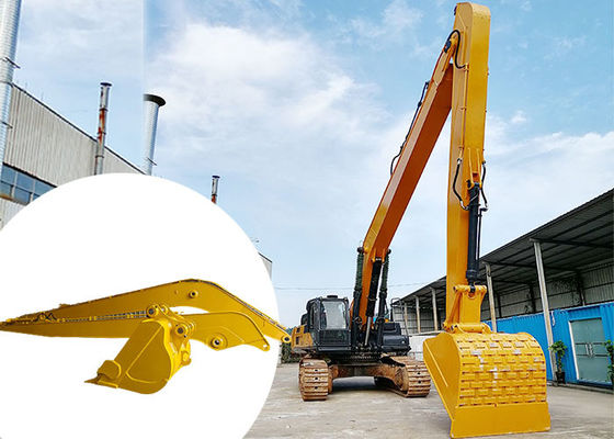 Excavator Long Reach Boom Digger Long Arm Q355B วัสดุสําหรับการขุดทราย