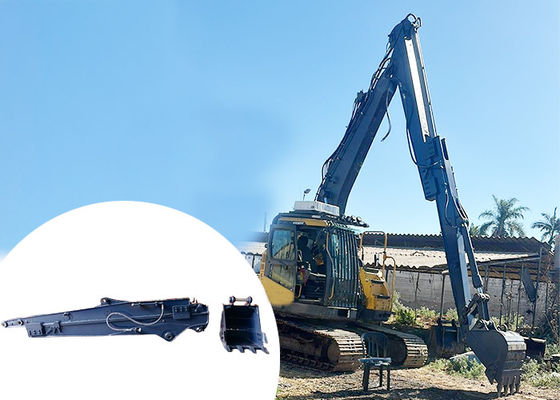 8m 10m 12m Excavator Sliding Boom Arm การขุดพื้นฐานแขนยาว