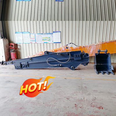 8m 10m 12m Excavator Sliding Boom Arm การขุดพื้นฐานแขนยาว