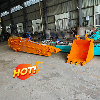 8m 10m 12m Excavator Sliding Boom Arm การขุดพื้นฐานแขนยาว