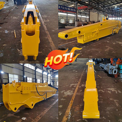 8m 10m 12m Excavator Sliding Boom Arm การขุดพื้นฐานแขนยาว