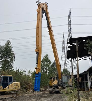 สามส่วน Excavator การทําลายแขนปรับความกว้าง Boom สําหรับการถอน