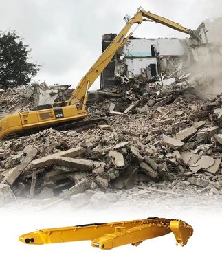 สามส่วน Excavator การทําลายแขนปรับความกว้าง Boom สําหรับการถอน