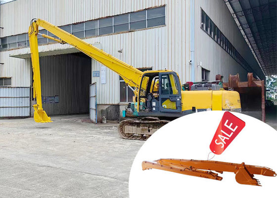 10 ตัน-16 ตัน Excavator Demolition Boom Long Reach Arm สําหรับแมว ฮิตาชิ โคมาตซู