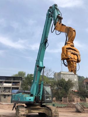 OEM Excavator Pile Driving Boom Arm เครื่องขุดพิมพ์พิมพ์สั่น