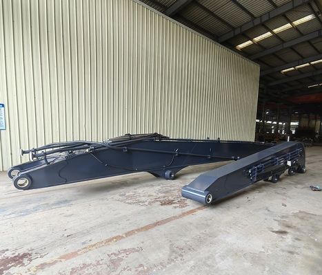 20 ตัน-85 ตัน Excavator Pile Driver Arm Boom สําหรับ Cat ฮิตาชิ โคมาตซู พีลล์ แอร์ม พีลล์ บูมสําหรับ excavator