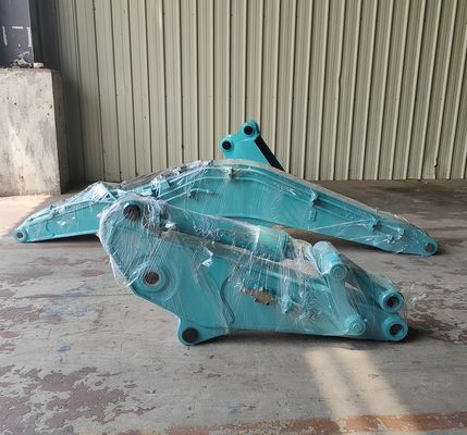 Shaogang Q355B Excavator ขยายแขนขยายความยาวด้วยถังใหญ่และกระบอกถัง