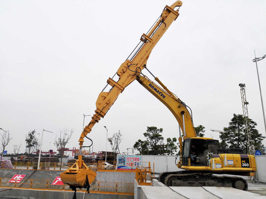 ระยะยาว Telescopic Boom สําหรับ Excavator, สถานที่ก่อสร้าง