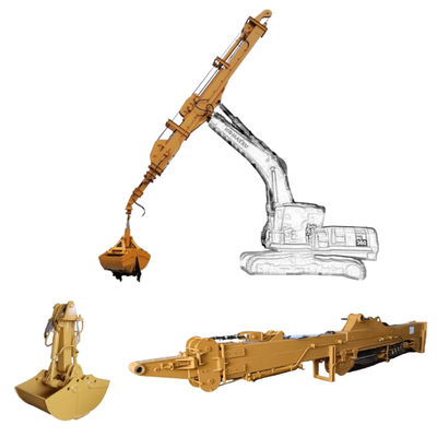 ปรับความยาว Telescopic Arm สําหรับ Excavator, Excavator Telescopic Boom OEM