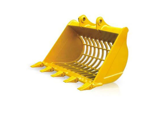 1ton-65ton Excavator Sieve Bucket Skeleton Grapple Bucket ทนทานการสกัด