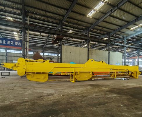 แขนยืดหดได้ 16 ม. 18 ม. สำหรับรถขุด บูมยืดหดได้แบบไฮดรอลิกสำหรับรถขุด