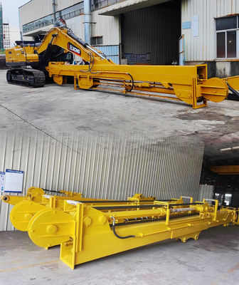 OEM Custom Long Reach Telescopic Arm สําหรับเครื่องขุดไฮดรอลิก 20-50 ตัน