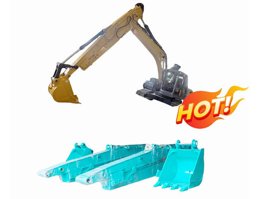 12M Excavator Telescopic Long Arm Extended Boom สําหรับแมว ฮิตาชิ โคมาตซู