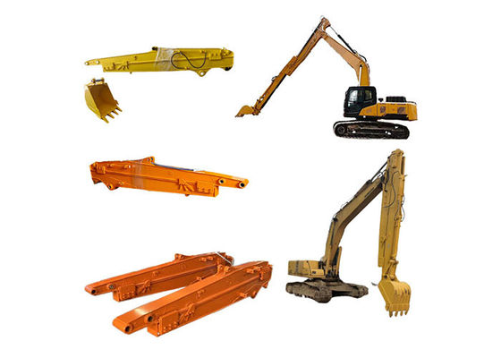 Shaogang Q355B Excavator Telescopic Boom Excavator Sliding Arm สําหรับการขุด