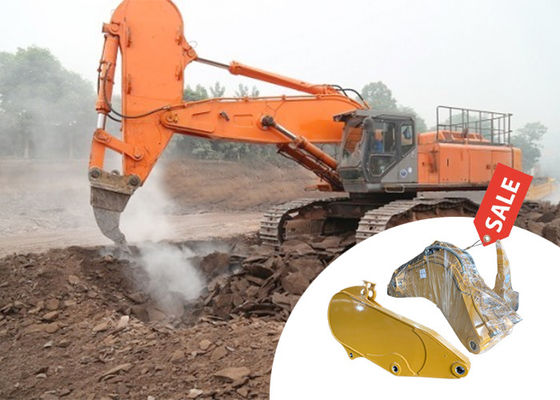 Q355B 45-55 ตัน Excavator หิน Arm สําหรับแมว Hitachi Komatsu