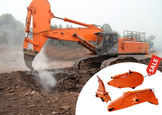 Q355B 45-55 ตัน Excavator หิน Arm สําหรับแมว Hitachi Komatsu