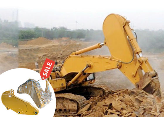 55 ตันสูง แรง Excavator หินแขน Q355B วัสดุ Excavator Ripper Boom