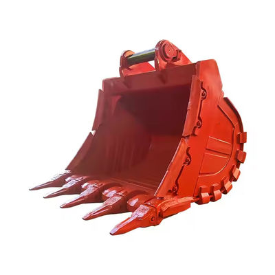 ผิวเคลือบทนทานการสกัด หิน Excavator Bucket ความจุสูงสําหรับการทําเหมืองแร่
