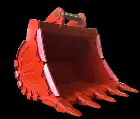 ผิวเคลือบทนทานการสกัด หิน Excavator Bucket ความจุสูงสําหรับการทําเหมืองแร่